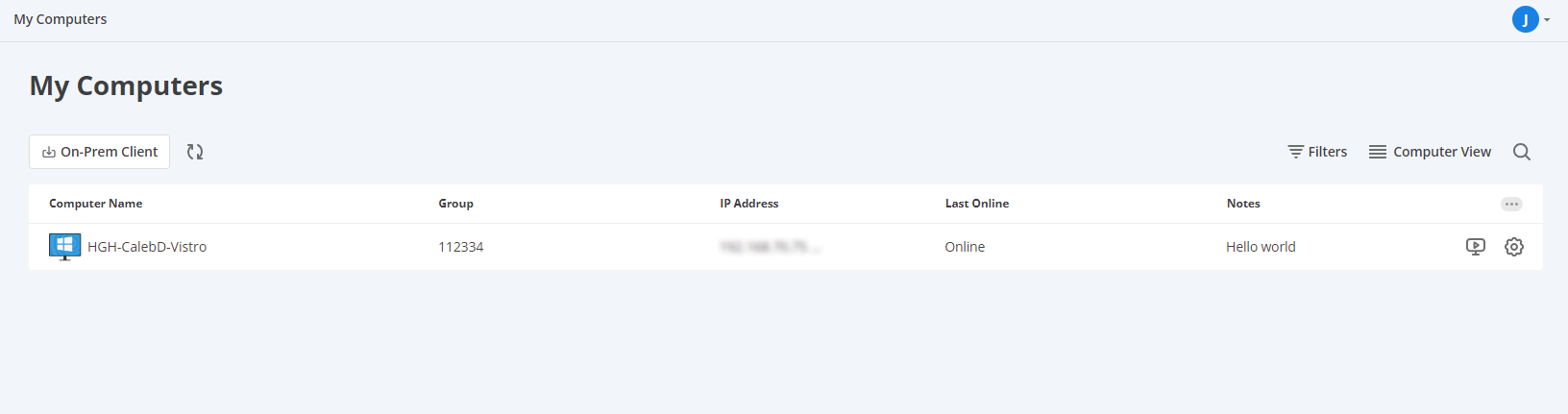 my computers page with device assigned.png