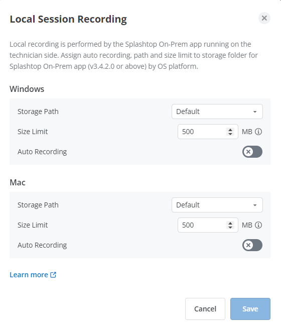 local session recording detailed settings.png