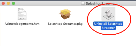 splashtop personal 2.6.4 cannot uninstall